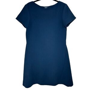 MM. Lafleur‎ The Eliza Dress Knee Length A-Line in Navy Galaxy Blue Size Small